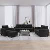 VidaXL Sofa Set with Cushions 4 Pcs, Sofas with Armrests and Backrest, Furniture Set with Footrest 3202299