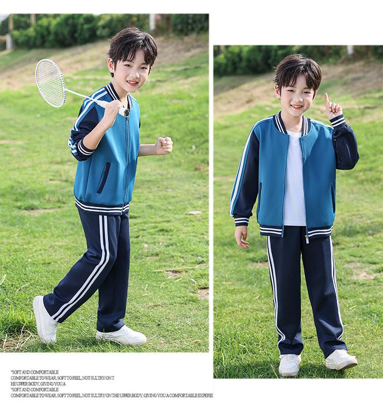 Academy Style Junior High School Uniforms: Autumn Jacket & Spring Sports Set