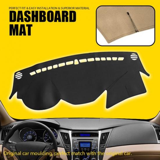 

Leather Dashboard For Hyundai Sonata 2011-2014 Dash Mat Cover Protector Sunshade