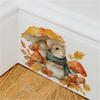 Watercolor Mushroom Sticker Mouse Wall Sticker Self-adhesive Removable Waterproof Non-slip Sticker