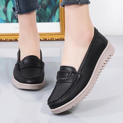 Große Größe Weiche Sohle für Bequeme Leggings Mütter Schuhe Freizeitschuhe Ballerinas Leichte Rutschfeste Schuhe Frau 2025 Trend