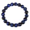 Natural 3A Tiger Eye Stone Bracelet - Colored Buddhist Prayer Beads Handcrafted Jewelry