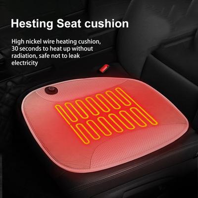 Intelligent Car Seat Heated Pad Adjustable Temperature Stable Output Keep Warm
