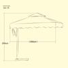 Outdoor Cantilever Patio Umbrella