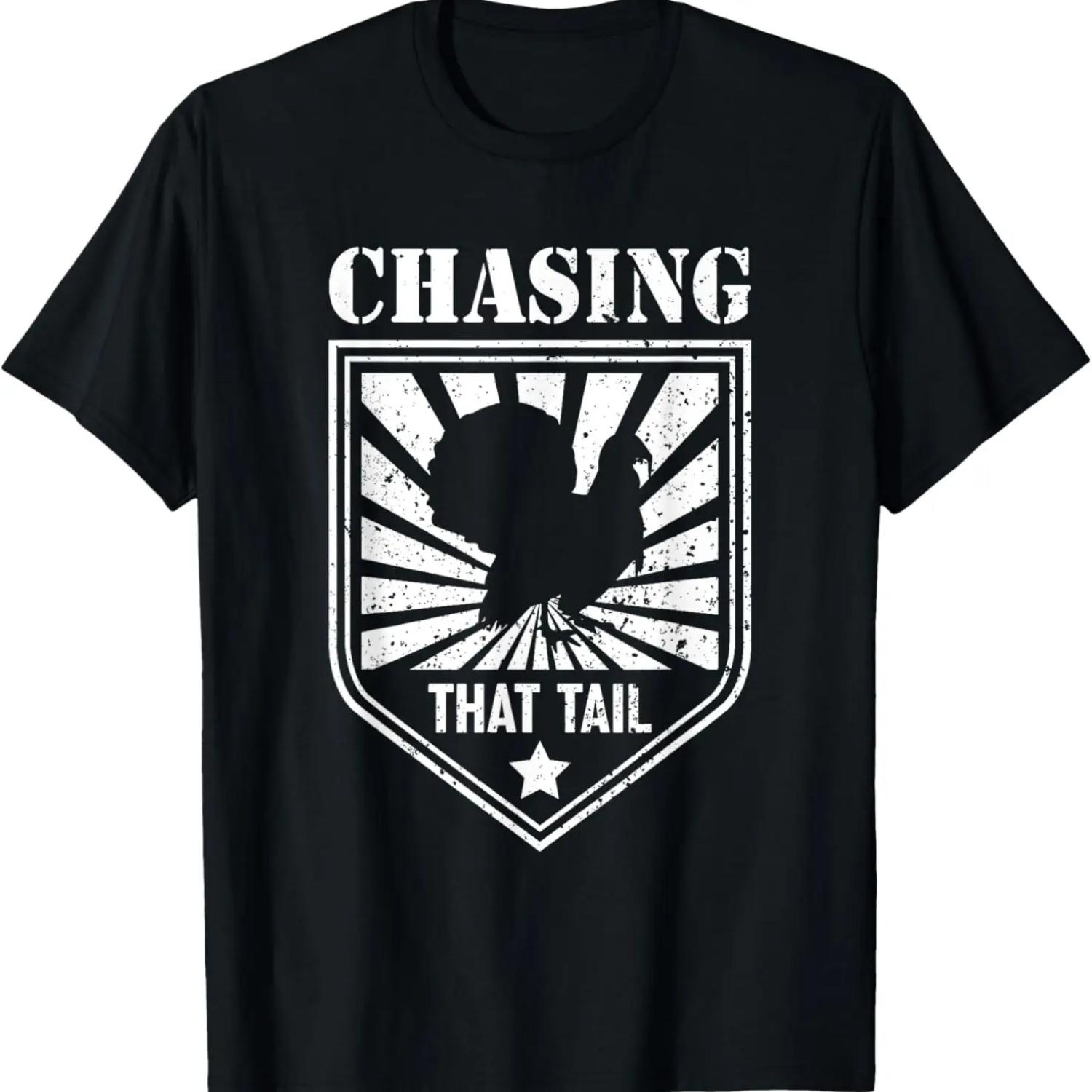 Parrot Pineapple, Palm Flower, Black T-Shirt S