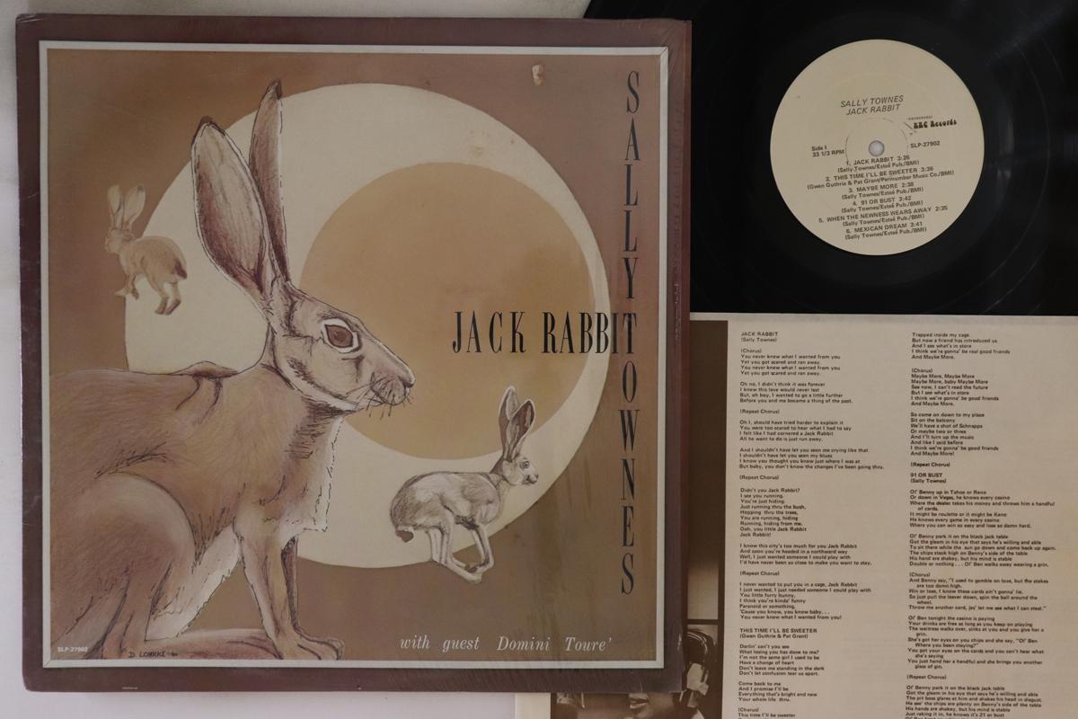 

LP Record SALLY TOWNES - Jack Rabbit SLP27902 KRC US Rock Used