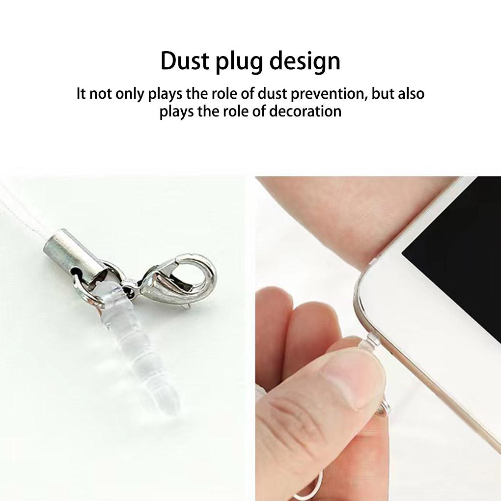 Pendant Cleaning Tools Decorative Durable Strap Macaron Little Convenient Rope Cell Phone Accessories Screen Eyeglass