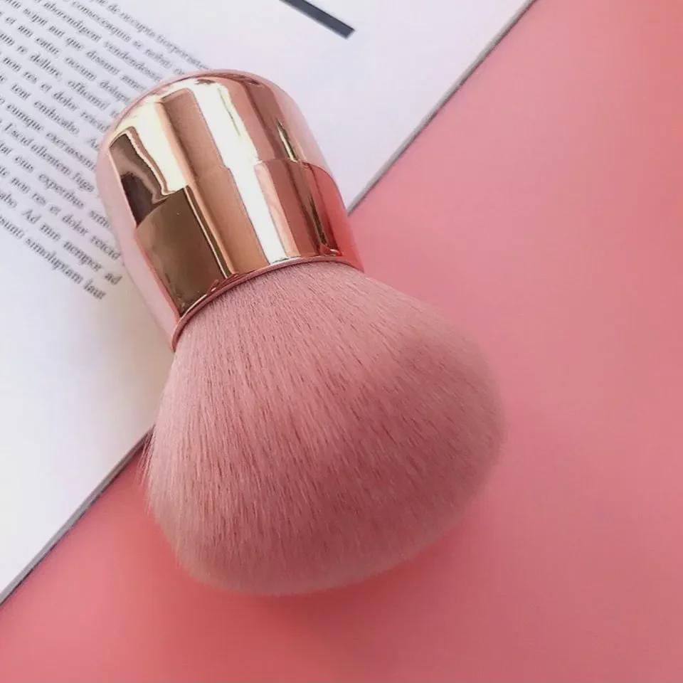 Large, Soft, Fluffy Mushroom Head Makeup Brush - Non-Shedding Blush & Base Applicator