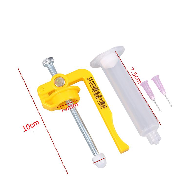 New Solder Paste Extruder Circuit Board Repair Welding Oil Booster UV Glue Gun Syringe Propulsion Tool Soldering Accessorie Tool