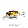 Wobblers 3D Eyes Fish Popper Bass Tackle Hard Plastic Bait Deep Diving Crankbait Fishing Lures