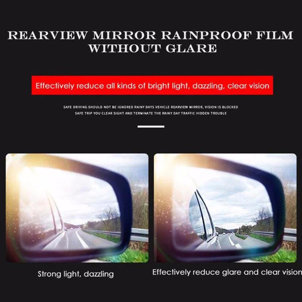 Waterproof Film Car Rearview Mirror Sticker Car sticker Rearview Mirror Rain Film Rainproof Sticker