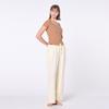 Oz Is Ozpn2132 Cotton Yoru Wide Seamline Pants - Cream