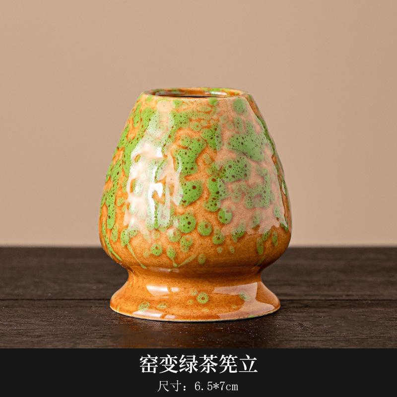 

Japanese Ceramic Matcha Handmade Home Tea Chasen Holder Stand Brushes Tea Tools Holder Tea Making Tools Accessories 2025 New