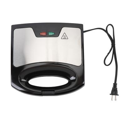 800W Elektrisches Waffeleisen Maschine Antihaftbeschichtete Platte Platzsparend Kompakt Kleiner Elektrogrill Ideal