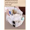 Multi Functional Pockets Mesh Beach Bag Multi-level Zoning Toiletry Organizer  Cruise Travel