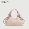 Cloud Dumpling Bag Fashionable Pleated Retro One-Shoulder All-Match Portable Messenger Bag