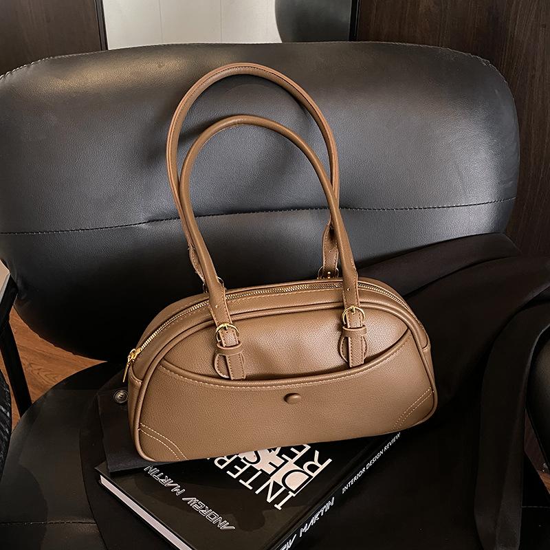 Fashion large-capacity bag women's 2025 new commuter versatile shoulder underarm bag portable pillow bag Boston bag