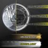 7-calowe reflektory LED Halo z kierunkowskazem Amber White DRL kompatybilne z Jeepem Wrangler