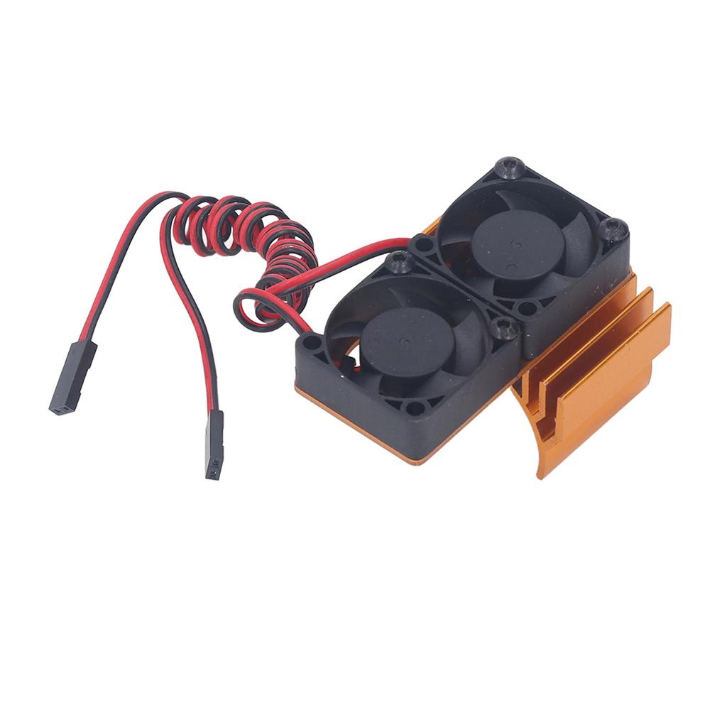 DC 5V RC Heat Sink High Velocity Fan Motor Radiator Fan Set for Traxxas Slash 4*4 VXL 1 10 RC Car