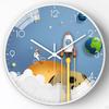 Astronaut Wall Non Ticking Decorative " Modern Analog for Bedroom Study Room