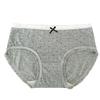 Ladies Summer New Style Sweet Pokdot Pure Cotton No Trace Breathable Mid Waist Triangle Briefs