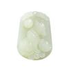Hetian Jade Zodiac Animal Pendant - Certified Unisex Ornament
