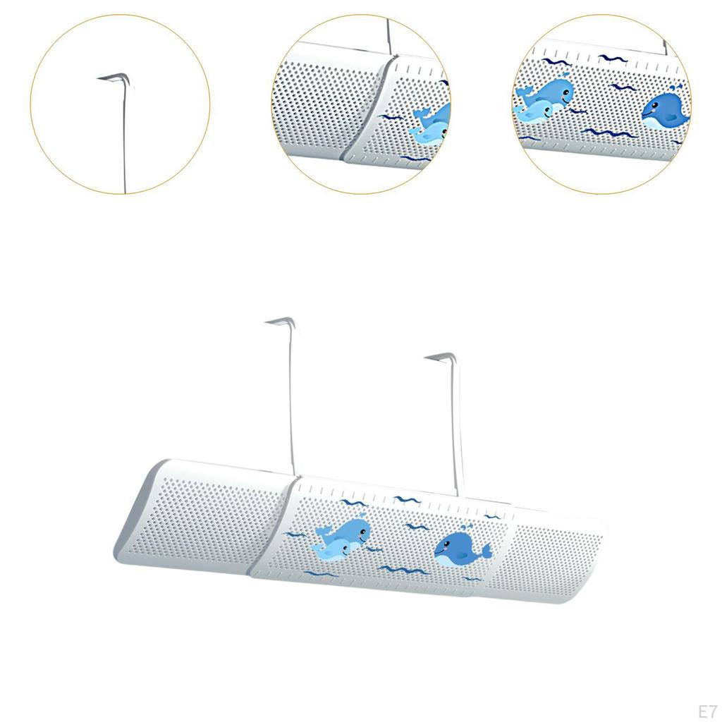 Verstellbarer Klimaanlagenabweiser für den Heim- und Bürogebrauch