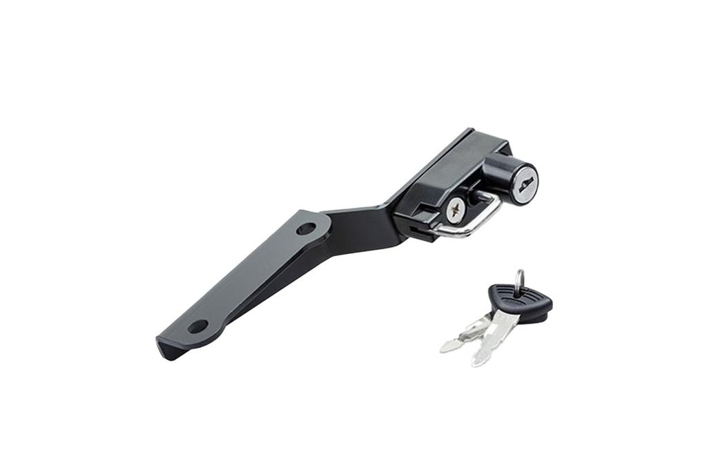 Kijima Piese Motociclete Blocare Casca Stanga Tandem Tip Pas Otel Finisaj Negru SUZUKI Co-strângere GSX-S1000 303-1613