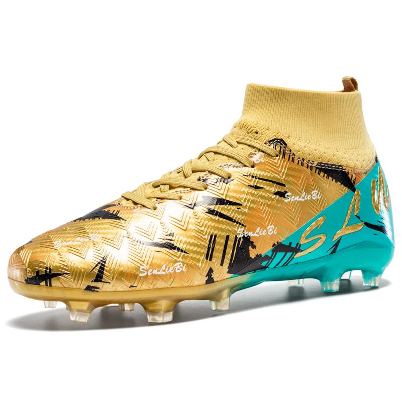 New Men Soccer Shoes Sport Breathable Professional Training Football Ultralight Sneakers Unisex Grass Cleats Match Boots Soft