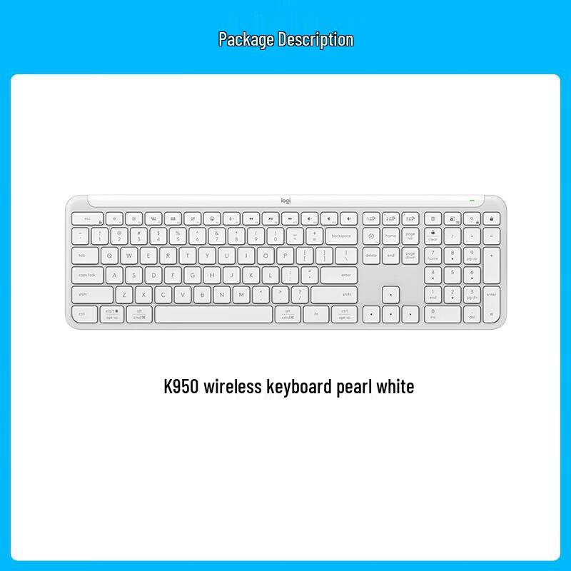 

Logitech K950 Wireless Slim Keyboard