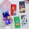 SpongeBob Case for Motorola G10 G20 G04 E30 E40 E22 E20 E13 E15 G22 G23 G05 G75 G35 G55 E22S E7 G6 G7 G8 G9 Plus Power Play