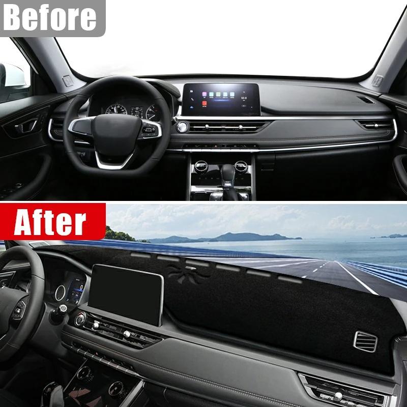 Car For Chery Tiggo 8 Pro Dashboard Cover Avoid Light Pad Anti-UV Carpets Non-Slip Mat Accessories