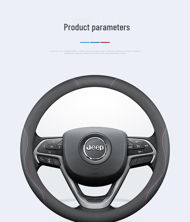 Lenkradgriffabdeckung für Jeep Compass, Renegade, Commander und Cherokee.