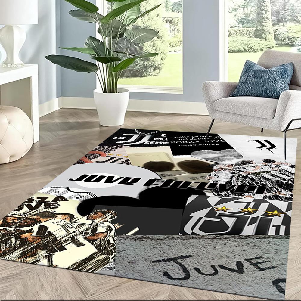 Juventus Carpet Suitable For Dining Room Living Rooms Balcony Bedrooms Antislip Rug Office Home Decor Perfect Gift For Friends Family