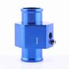 Junta de Tubo de Água de Metal Universal para Carro Adaptador de Sensor de Temperatura da Mangueira Azul 30mm
