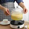 Ustensile de Gătit Crată de Sticlă Prin Friteuză de Borosilicat Înalt Oală Mare