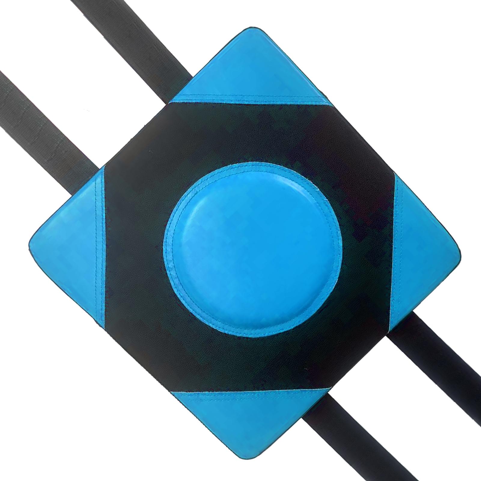 

Настенная боксерская подушка с регулируемой высотой, утолщенная, настенная, для отработки ударов, для мужчин и женщин, для дома, синяя