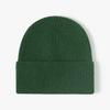 Autumn And Winter Acrylic Winter Hat Light Board Wool Hat Simple Solid Color Cold And Warm Cold Hat Embroidery Knitted Hat