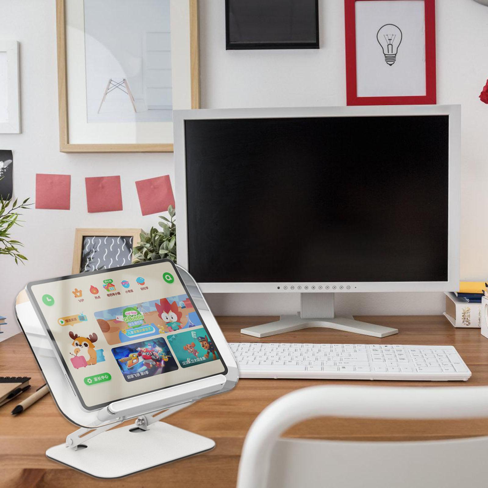 Регулируемая акриловая подставка для книг с возможностью вращения на 360 градусов — фото 6