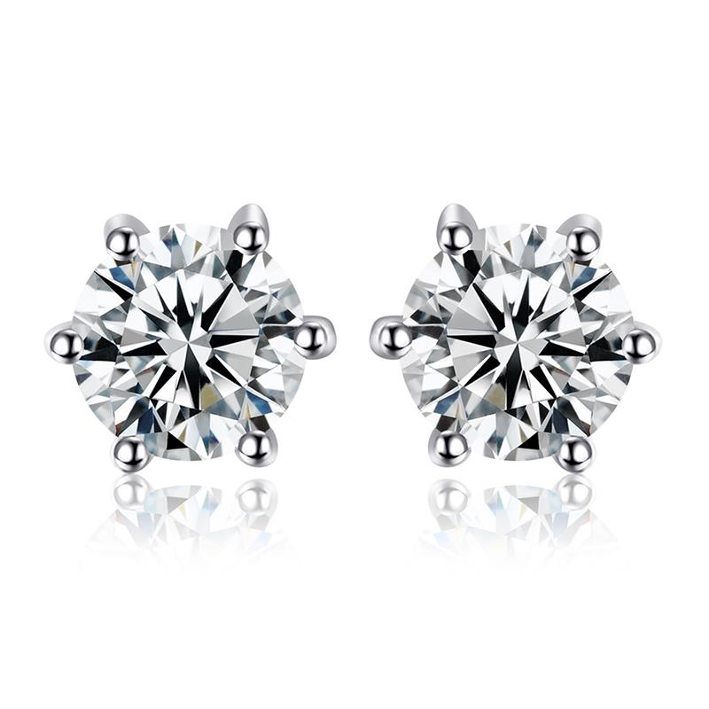 JewelryPalace Round Natural Yellow Citrine 925 Silver Stud Earrings for Women Statement Fashion Gemstone Jewelry Gift