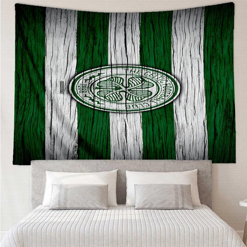 Celtic Football Club Crest Tapestry Hanging for Bedroom,Livingroom, Playroom,Decor Art Room Wall Tapestry Holiday and Birthday Gifts