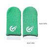 Breathable Silver Fiber Touch Display Finger Covers 360 Degree Fit Anti Slip Gaming Accessories for Mobile Devices 2pcs