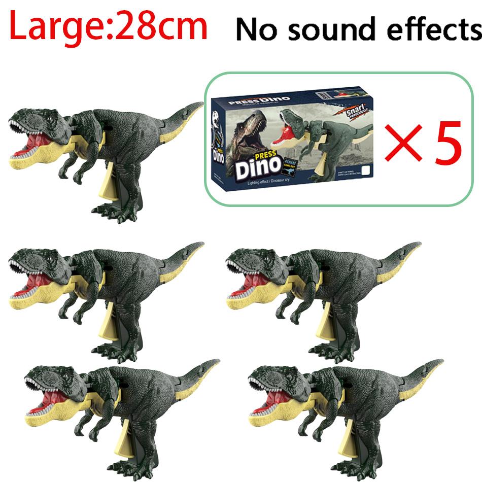 Brinquedos Dinossauro Balançando T-rex Sem Bateria Sem Som Criativo Mola Telescópica Dino Fidget Presentes de Natal Descompressão Infantil