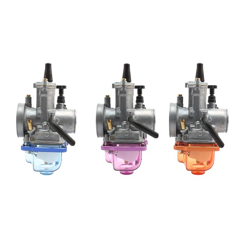 Motorcycle Transparent Carburetor Lower Cover Bowl For PWK 28 30 32 34mm  4T 50-300ccEnduro Motocross Dirt Pit Bike Tuning Parts