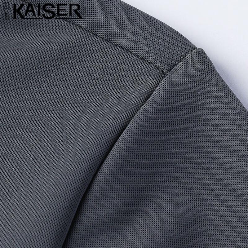 Kaisar Men's 5A Antibacterial Seamless Polo T-Shirt KS024