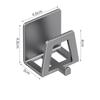 Stainless Steel Sponge Holder Self Adhesive Sink Drain Drying Sponges Racks Shelf Kitchen Storage Wall Hooks Holders Organizer