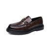 Men's Business Dress British New Soft-soled Soft Leather Work Dress Shoes Casual Leather Shoes Men
