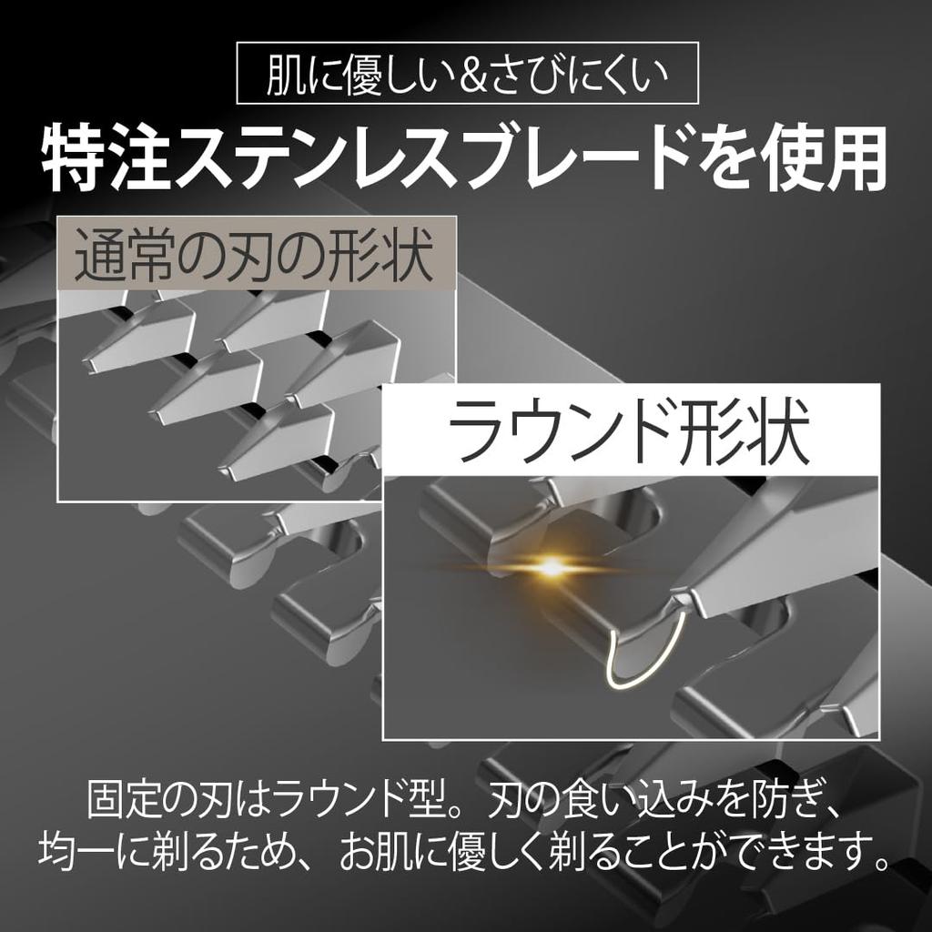 Orsol Body V Trimmer [Full-Body VIO Hair Removal Shaver for Men and Women, Washable, Compact, Rechargeable, Two Attachments]