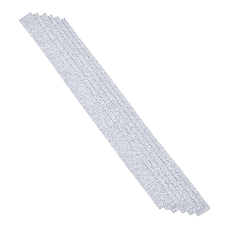 1Set Guitars Neck Fret Beam Leveling Bars Luthier Tools With 6Pcs Sandpaper Silver Aluminum Musical Instruments Accessories
