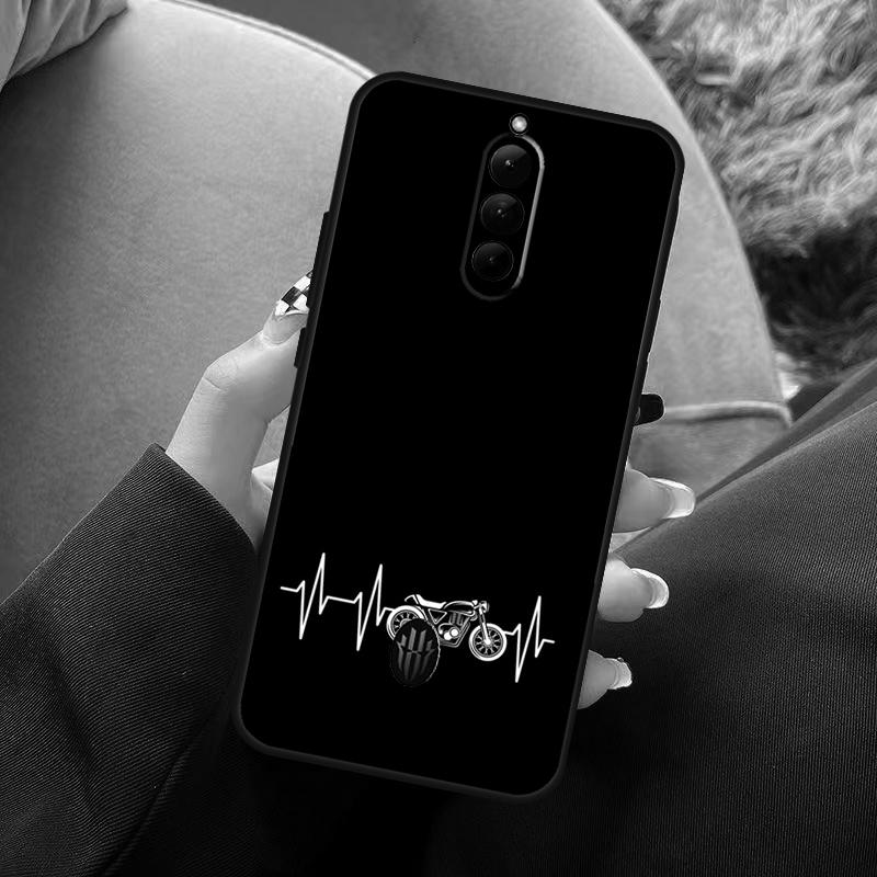 

Motorcycle Heartbeat Case For ZTE Nubia Red Magic 10 Air 8 8S 9 9S 10S 11 Pro Plus 5G 6R 7 6 7S 6S Pro Back Cover RedMagic 11 Pro Plus